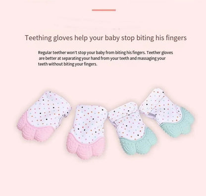 Baby Teethers Chewing Toy Teething Glove Silicone Tooth Aniti-bite Infant Hand Teether Pacifiers Breastfeeding For Newborn