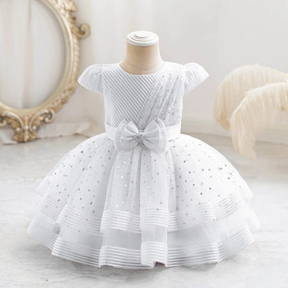 HETISO Dots Sparkling Baby Girls Princess Dress