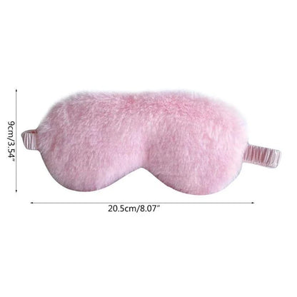 Sleeping Mask Sleeping Blindfold Soft Plush Eye Masks Cute Love Cloud Eye Cover Plush Mask Eyepatch Nap Health Eye Cover