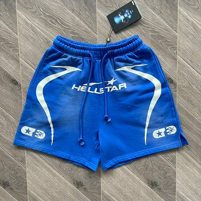 HELLSTAR STUDIOS CAP 10 Neon Casual sports shorts for men and women