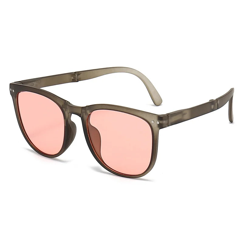 New Fashion Net Red For Men And Women Portable Folding Sunglasses