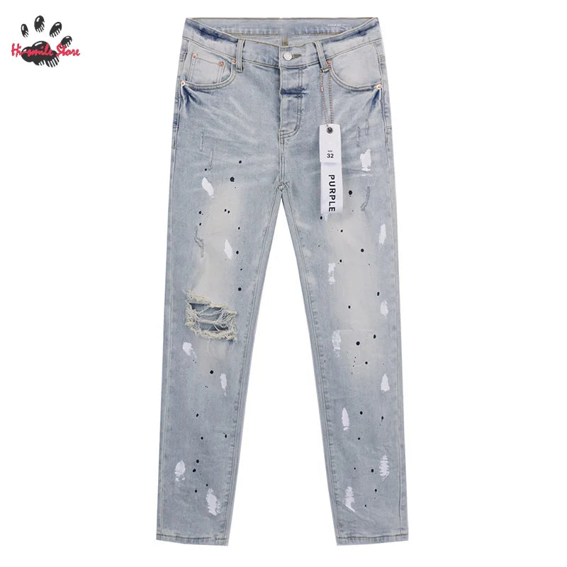 Washed Black Jeans Pants Men Woman High Street Vintage Casual Best Quality Hip Hop Trousers Autumn Winter