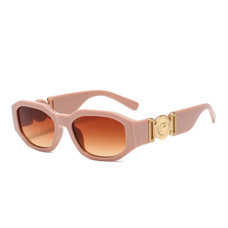 Women Square Sun Glasses Travel Shades Vintage Retro