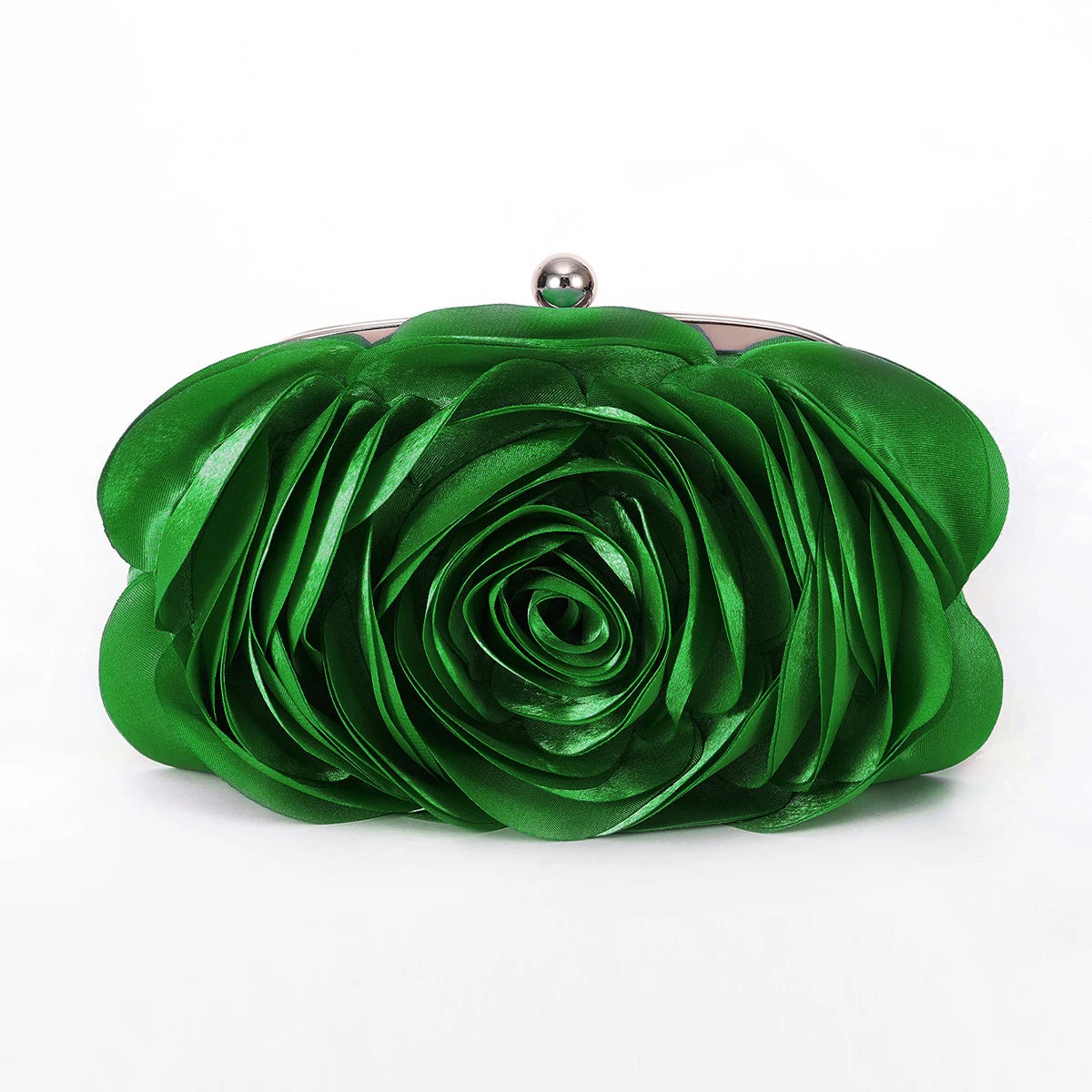 Female Evening Bag Portable Flower Bride Small Purse Full Dress Party Handbag Wedding Wallet Women Floral Chain Lady Clutches