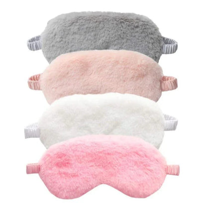 Sleeping Mask Sleeping Blindfold Soft Plush Eye Masks Cute Love Cloud Eye Cover Plush Mask Eyepatch Nap Health Eye Cover