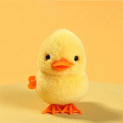 1pc Jumping Chicken Duck Toy, Simulation Plush Jumping Duck