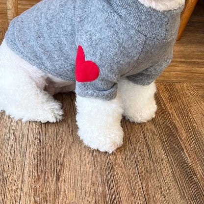 Warm Dog Clothes Windproof Autumn Winter Dog Hoodies for Small Dogs Cats Fashion Teddy Bichon Yorkshire Costume Pet Supplies