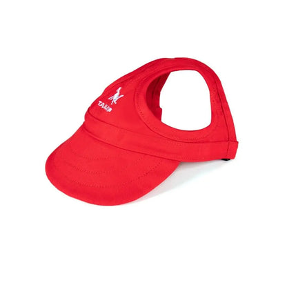 Dog Baseball Hat Parent-Child Cap Outdoor Sun-Proof Wear-Resistant Dog Cat Sun Hats Universal Cute Peaked Cap With Ear Hole