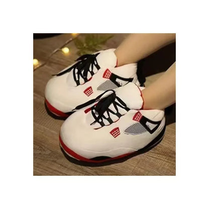 Unisex One Size Fits Most Eu 36-43 Winter Indoor Cotton Shoes Woman Warmth Home Slippers Women/Men Snug Sneakers Ladies Slipper