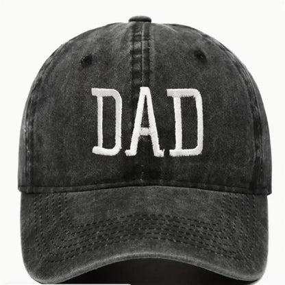 DAD MOM Embroidery Pure Cotton Baseball Cap Fashion Women Men Hat Sport Visors Snapback Cap Sun Hat Breathable Outdoor Caps