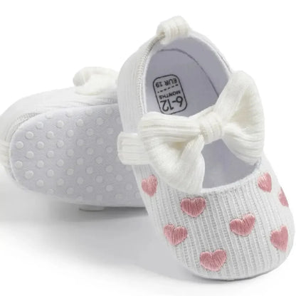 Autumn Cotton Sole Baby Girl Shoes First Walkers Anti-slip Baby Casual Shoes