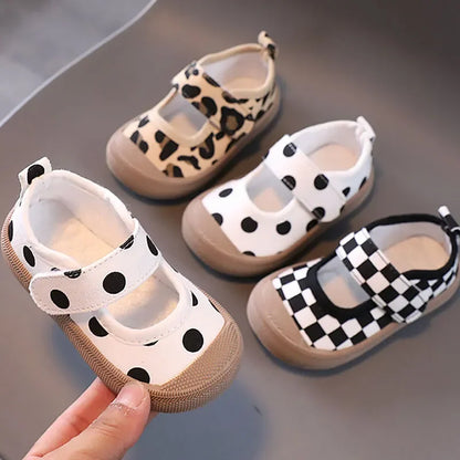 2024 New Spring Autumn Baby Girls Shoes Kids Shoes for Girls Shoes Little Kids First Walkers Girl Shoes Flats Toddler Sneakers