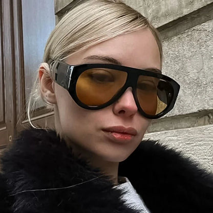 Oversized Pilot Sunglasses Women