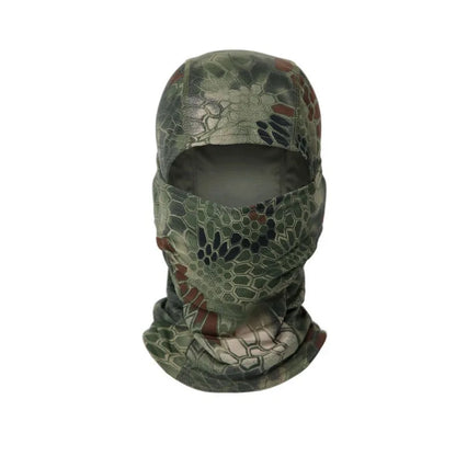 Camouflage Balaclava Cap Outdoor Sunscreen Breathable Full Face Mask Motorcycle Bicycle Helmet Inner Cap Men Women Cycling Mask