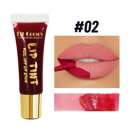 Ssxy Peel Off Lip Gloss Waterproof Long Lasting Tear-Off Liquid Lipstick