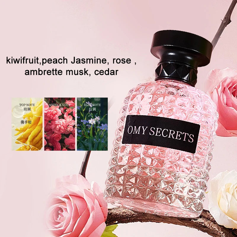 Rivet Series Ladies Perfume Floral Long Lasting Eau De Toilette Fragrance 72 Hours French High Quality Deodorizes