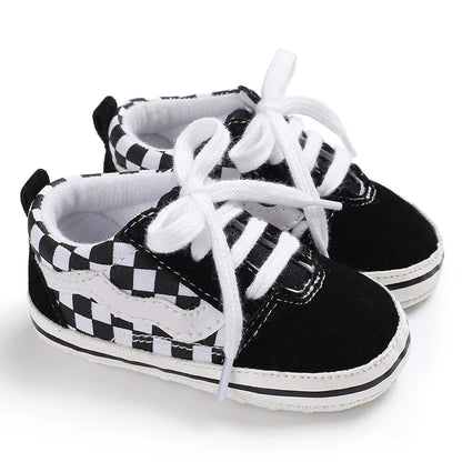 Baby Sports Sneakers Newborn Baby Boys Girls Print First Walkers Shoes Infant Toddler Anti-slip Baby Shoes Pre-walkers