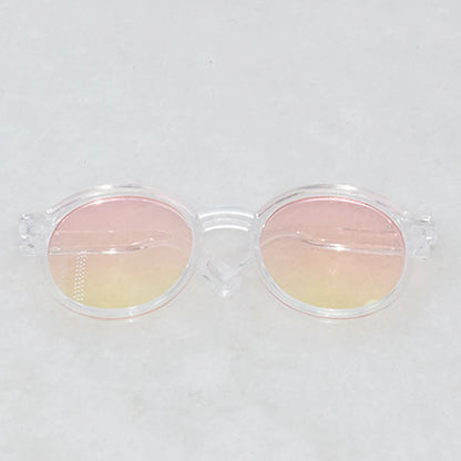 【Labubu Glasses】1pc*6.5cm Multiple Colors Glasses For Cotton Doll Accessories Labubu Accessories
