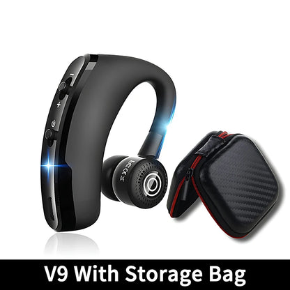 Wireless Bluetooth Single Earphone With HD Mic Stereo Headset