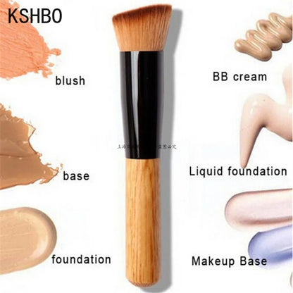 KSHBO New 2025 Makeup Brushes Powder Concealer Blush Liquid Foundation Face Make Up Brush Tools Professional Beauty Cosmetics