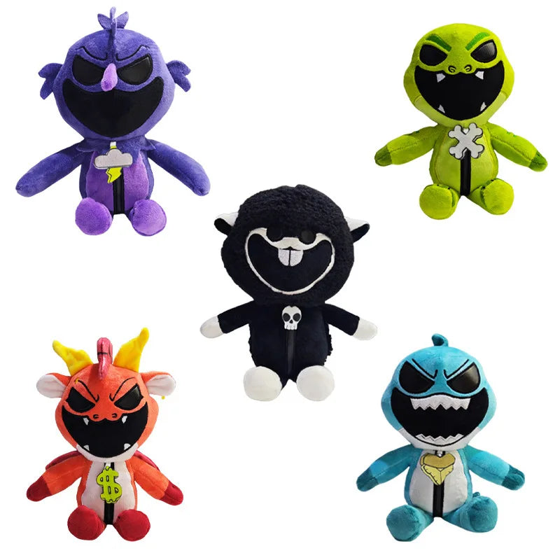 Nightmare Critters Plush Toy Nightmares Doey Plushies Toys Doey The Doughman Plush Pianosaurus Yarnabys  Doey Plush Animals Toy