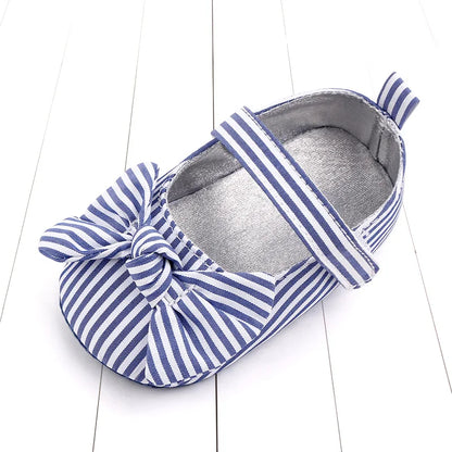 Baby Girl Princess Shoes Soft PU Classical Bowknot Beautiful and Cute for Newborn Girl Spring and Summer Prewalking 2023 Fashion