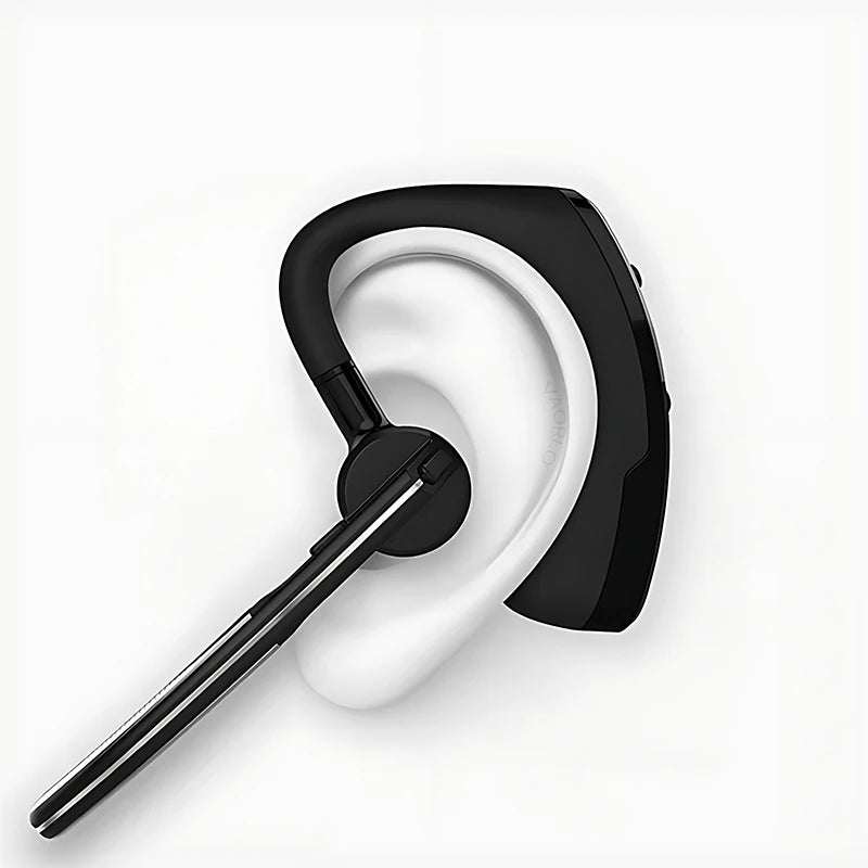 Wireless Bluetooth Single Earphone With HD Mic Stereo Headset