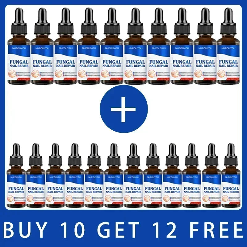 Nail Fungals Renewal Nail Repair Liquid for Discolored Thickened Crumbled Nails Nail Fungals for Discolored Broken Cracked