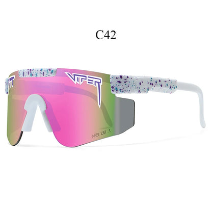 Adults Pit Viper UV400 Sunglasses Men Women Sun Glasses Outdoor Sport Shades Safety Goggles Mtb Cycle Eyewear