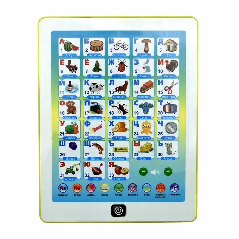 Electronic Book Toys for Early Childhood Education in Russia, Best-selling Russian Language Learning Machine for Babies in 2023