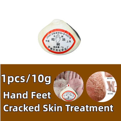 New Traditional Chinese Clam Oil Anti-Dry Crack Foot Repair Cream Removal Dead Skin Callus Soften Hand Heel Moisturize Care Mask