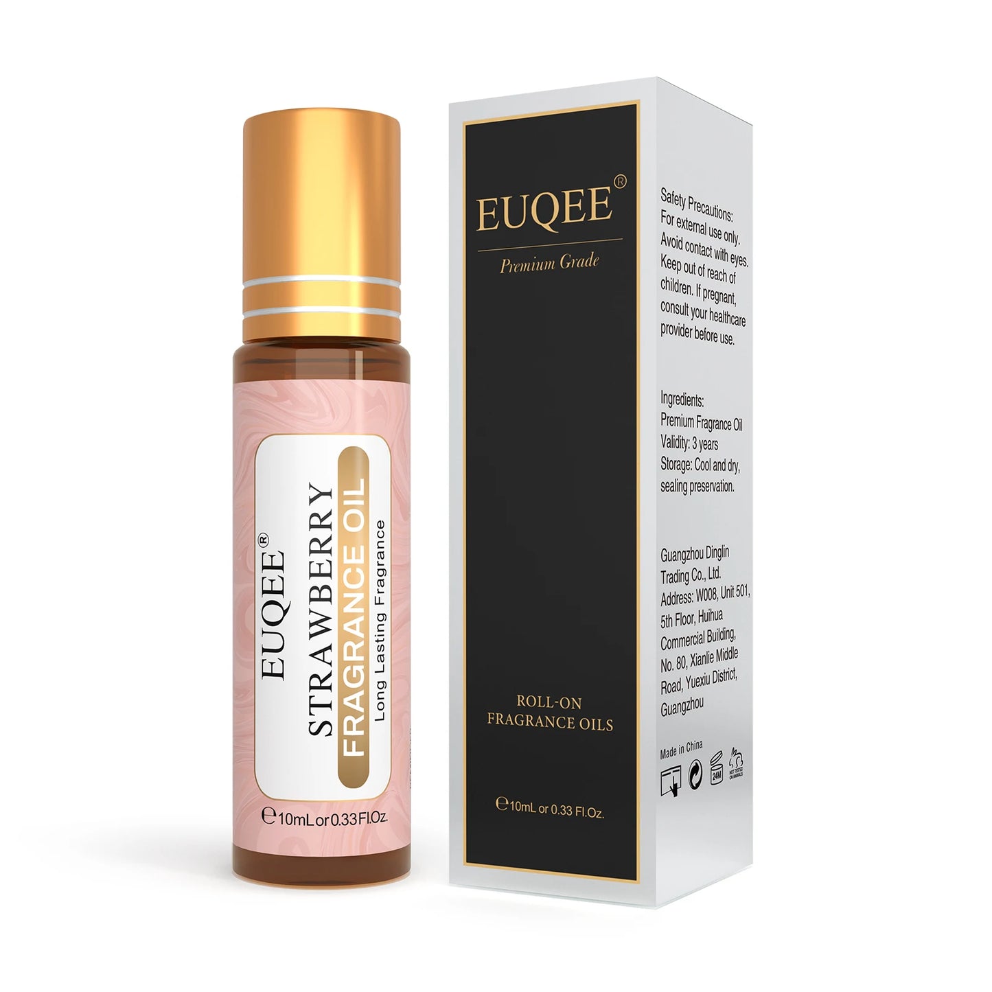 EUQEE 10ml 1pcs Strawberry Cherry Watermelon Peach Fragrance Oils For Aromatherapy Diffuser Candle Making Premium Perfume Oil