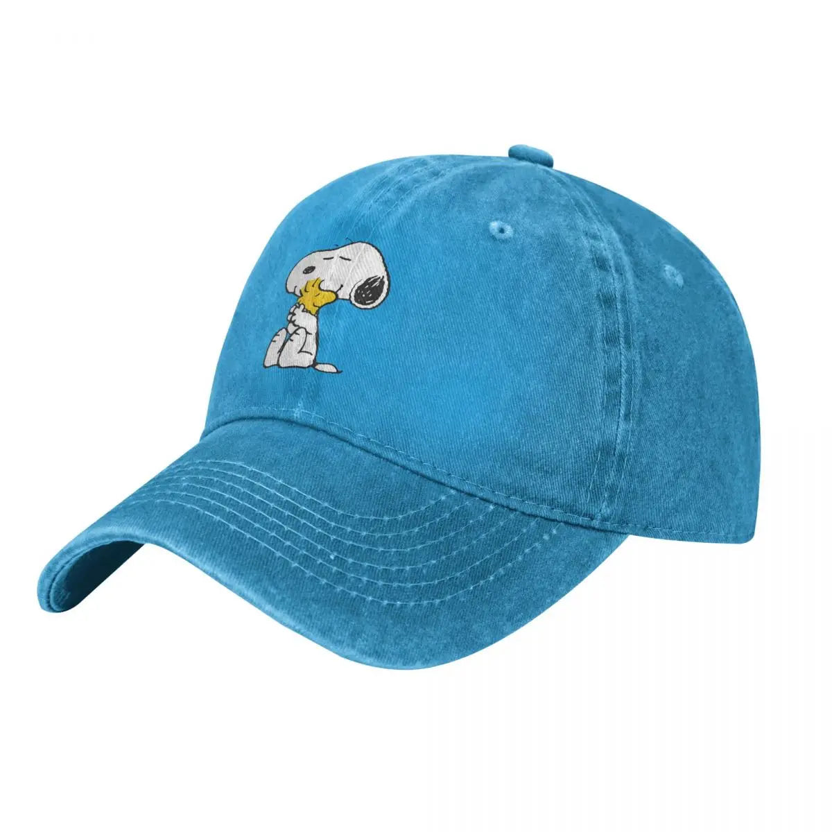 Summer Cap Sun Visor HFJFUI AJDO - Elepanth Fly Colorful Hip Hop Caps Peanuts Snoopy Cowboy Hat Peaked Hats