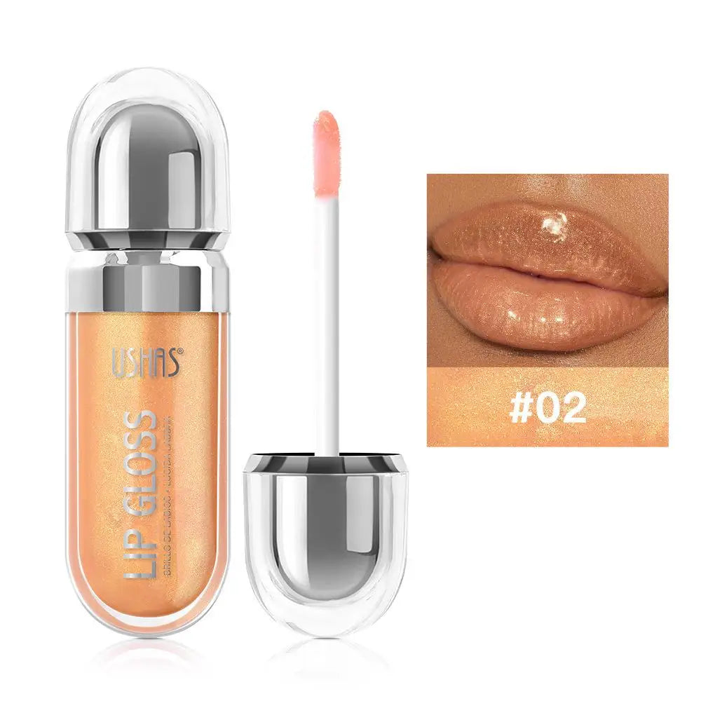 12 Colors Glitter Lip Gloss Long Lasting Diamond Pearlescent Metallic Liquid Lipstick