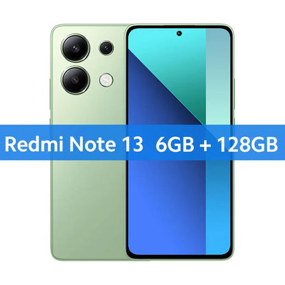 Global Version Xiaomi Redmi Note 13 Smartphone Snapdragon® 685 108MP camera 120Hz AMOLED display 33W charging