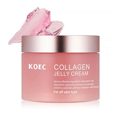 100g Jelly Face Cream Collagen Soft Moist Collagen Jelly Cream Essence Shrinks Pores  Nourishes Moisturizes Moisturize 2024 New