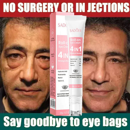 Eye Cream Instant Get Rid Of Puffy Eye Collagen Anti-wrinkle Fade Fine Lines Firm Skin Anti Dark Circle Brighten Eye Care New