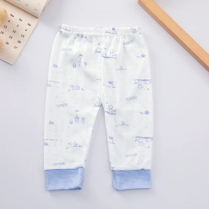 New In Spring Summer Newborn Girl Boy Clothes 0 To 3 Months Cartoon Cute Print Soft Tops Jumpsuit Baby Items 8Piece Sets BC300