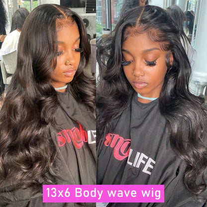 360 Lace Wig 32Inch Body Wave Lace Front Wig 13x4 13x6 Human Hair Wigs For Women Brazilian Hair Pre Plucked 4x6 Glueless Wig Wig